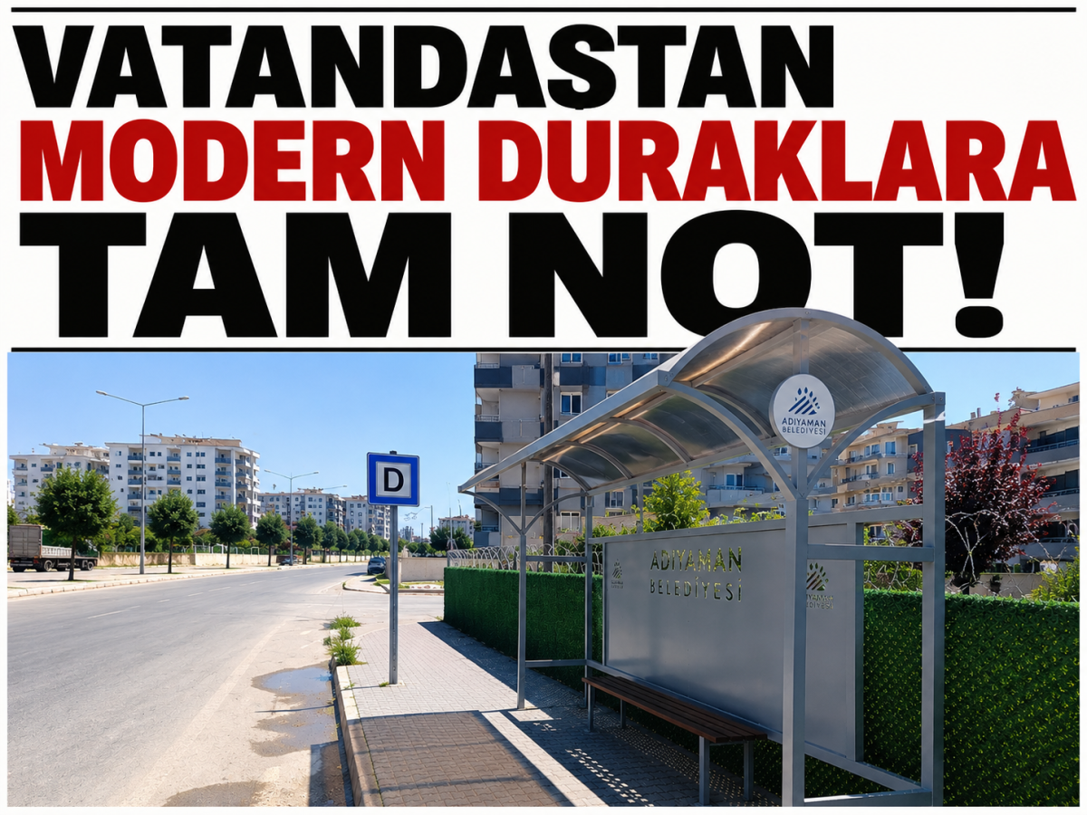 Vatandaştan Modern Duraklara Tam Not!