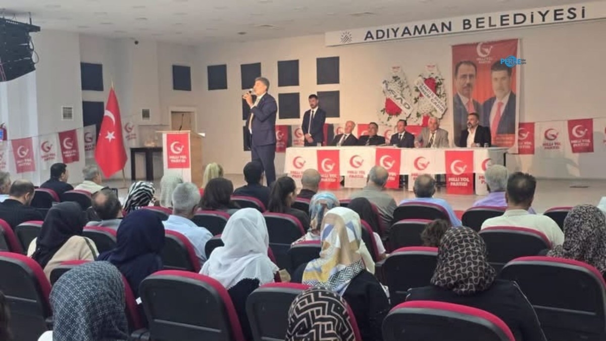 Millî Yol Partisi Adıyaman İl Kongresi Yapıldı İl Başkanı Seçildi  - Videolu Haber