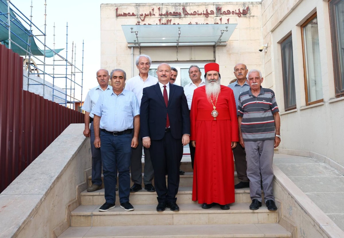 Vali Abdullah Küçük Süryani Cemaatiyle Buluştu